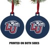 Liberty University Primary Logo Aluminum Holiday Christmas Tree Ornament - 2 of 4