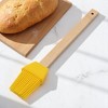 Unique Bargains Basting Brush 28g Wooden Handle Baking Brush Dishwasher Safe Silicone 9.25"x1.5" 1Pcs - 2 of 4