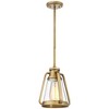 Nuvo Lighting Everett 1 - Light Pendant in  Natural Brass - 4 of 4