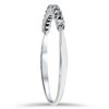 Pompeii3 1/4ct Black & White Diamond Wedding Anniversary Ring - 2 of 4