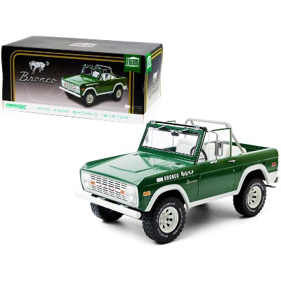 1970 Ford Bronco "Buster" Green 1/18 Diecast Model Car by Greenlight