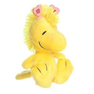 Aurora Small Love On The Mind Woodstock Peanuts Timeless Stuffed Animal Yellow 6.5" - 1 of 4