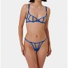 Women's Etta Wired Bra - BLUEBELLA - 4 of 4