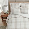 Waffle Plaid Euro Sham Set of 2 - Levtex Home - 2 of 4