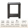 Spruce & Spring Outdoor Wicker Patio Furniture Swivel Chair - 4 of 4