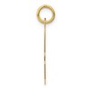 Black Bow Jewelry 14k Yellow Gold Madison Collection LG Classic Script Initial A Pendant - 2 of 4
