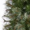 6.5ft. Cashmere Slim Artificial Christmas Tree with 660 Branches – Sleek Elegant Holiday X-Mas Glow - 4 of 4