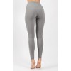 Yogalicious Womens High Waist Ultra Soft Nude Tech Leggings for Women - 4 of 4