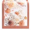 Autumn Blooms Table Runner - Multicolor - 13x70 - Elrene Home Fashions - 2 of 3