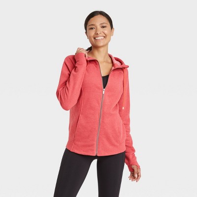 red zip up hoodie target