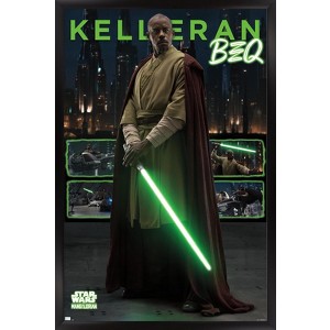 Trends International Star Wars: The Mandalorian Season 3 - Kelleran Beq Framed Wall Poster Prints - 1 of 4