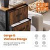 CAVINAS  4-Drawer Dresser with Metal Frame and Wood Top,Modern Chest of Drawers for Bedroom,Entryway,1 Piece - 4 of 4