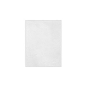 LUX Cardstock 8.5 x 11 inch White Linen 50/Pack 81211-C-90-50 - 1 of 1