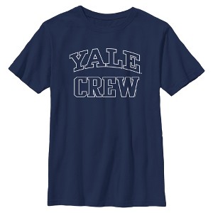 Boys Yale University School Crew Logo T Shirt - 1 of 4