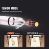 VEVOR 90W CO2 Laser Tube, 49.2 in (1250 mm) Length, 3.1 in (80 mm) Dia Borosilicate Glass Laser Cutter Tube with Metal Head, 10,000hr Wires - 3 of 4