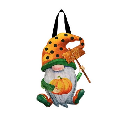Fall Gnome Door Hanger 13" x 20" Briarwood Lane