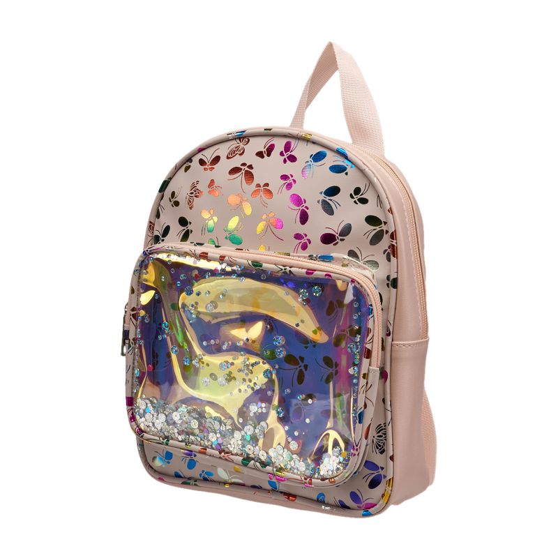 Limited Too Girl's Mini Backpack in Multi Butterfly, 3 of 6