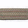 Earth Rugs Fir/Ivory Jute Oval Stair Tread 27"x8.25" Eco-Friendly Home Accent - 2 of 3