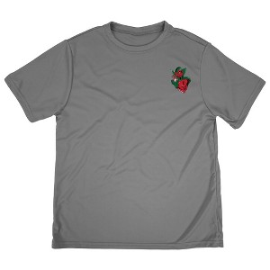 Mississippi Valley State University Youth/Kids Sport T-Shirt Left Chest Logo, Athletic Heather - 1 of 4