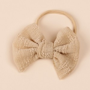MyKids-USA Baby Simple Style Bow Tie Hair Tape For Children 2 Pcs. - 1 of 3