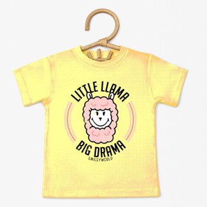 The Juniper Shop SmileyWorld Little Llama Big Drama Toddler Short Sleeve Tee - 1 of 4