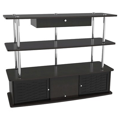 Aspen TV Stand for TVs up to 50" Black - Breighton Home