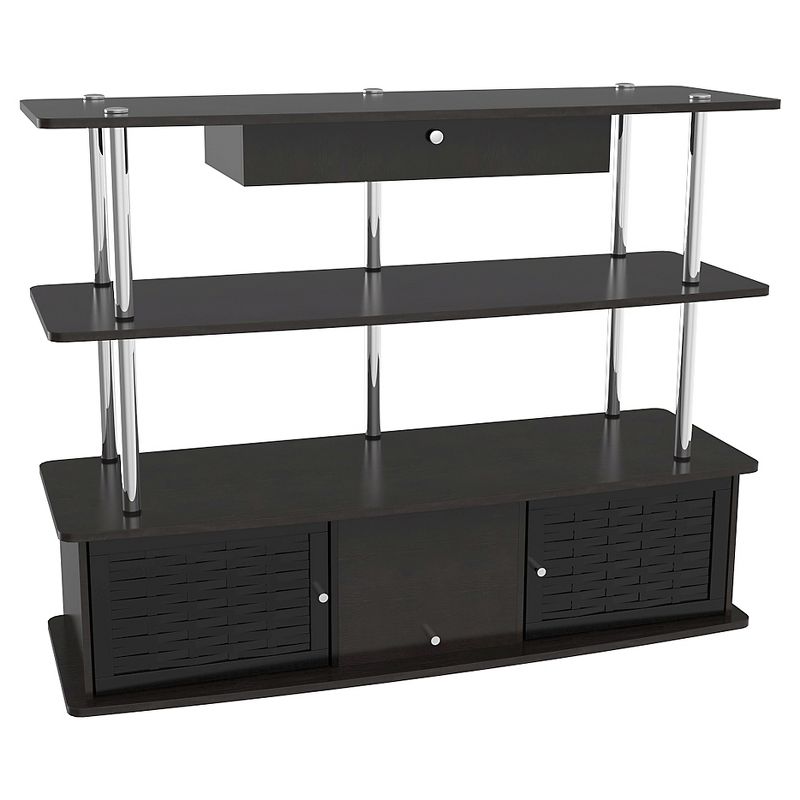 Aspen TV Stand for TVs up to 50&#34; Black - Breighton Home, 1 of 6