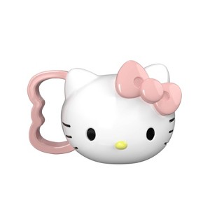 Zak Designs 14oz Hello Kitty Sculpted Character Coffee Mug - 1 of 4