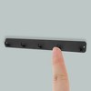 Unique Bargains Coat Hooks Wall Mount with Coat Hooks for Entryway Bathrooms - 4 of 4