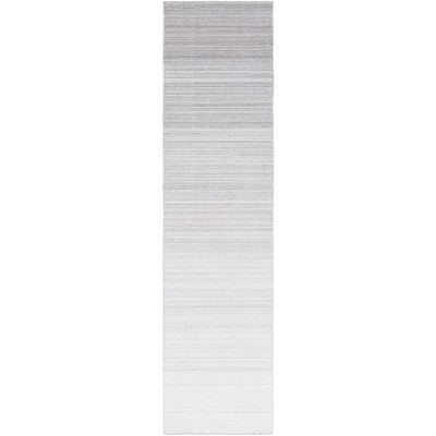 Handwoven Silver Flat Woven Kilim Area Rug