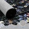 Rug for Living Room,Floral Print Area Rugs,Washable Non-Slip Modern Stain Resistant Low-Pile Carpet for Bedroom Dining Nursery Mat with Rubber Back - 4 of 4