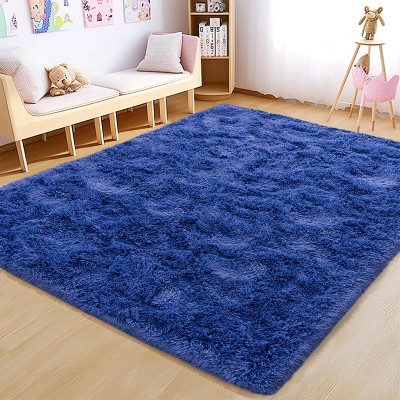 Soft Fluffy Shag Rug for Living Room or Bedroom, Plush Non-Slip Carpet ...