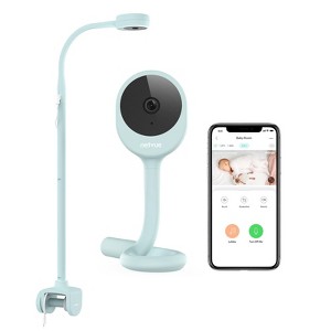 Baby Monitor with Camera & Audio, Wireless, 4-in-1 Crib Mount, Smart App, Sleep Tracking & Two-Way Talk - 1 of 4