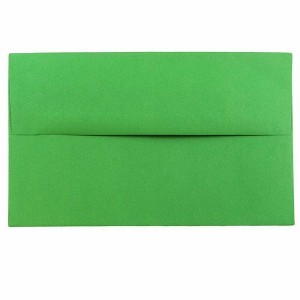 JAM PAPER A10 Colored Invitation Envelopes - 6 x 9 1/2 - Green Recycled - 100/Pack - 1 of 1