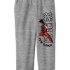 Dragon Ball Z Son Goku With Kanji Name and English Text Youth Athletic Heather Gray Graphic Jogger Pants - 2 of 3