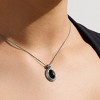 EVRY JEWELS WATERPROOF Gold or Silver Plated Timeless Necklace - 2 of 3