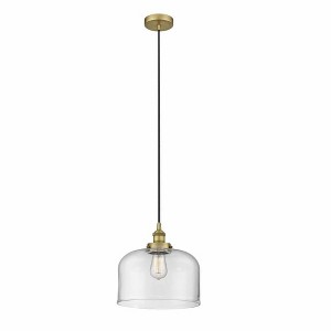 Innovations Lighting Bell 1 - Light Pendant in  Brushed Brass - 1 of 1