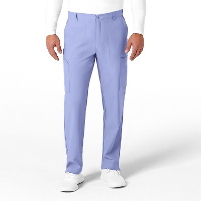 Wink W123 Men's Flat Front Cargo Scrub Pant