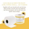 GiGi Bleached Muslin Epilating Roll - 3.5 in x 40 Yards (PACK OF 2) - 2 of 4