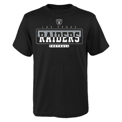 Nfl Las Vegas Raiders Boys' Short Sleeve Jacobs Jersey : Target
