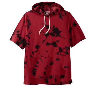 Liberty Blues by KingSize Men's Big & Tall Short-Sleeve Hoodie