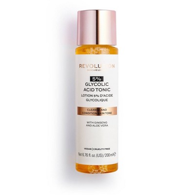 Makeup Revolution Skincare 5% Glycolic Acid Toner - 6.76 fl oz