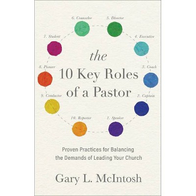 The 10 Key Roles of a Pastor - by  Gary L McIntosh (Paperback)