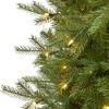 Nearly Natural 7-ft Vienna Fir Artificial Christmas Tree with 450 Warm White Lights and 1153 Bendable Branches - 3 of 4