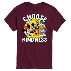 Men's - Disney - Choose Kindness Short Sleeve Graphic T-Shirt - 1 of 4