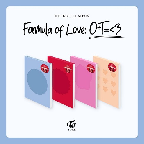 Formula Of Love: O+T=<3 (Study About Love Version) by TWICE, CD