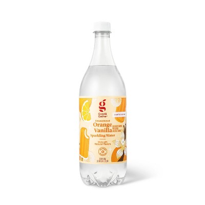 Orange Cream Sparkling Water - 1L Bottle - Good & Gather™
