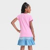 Girls' Hello Kitty Let's Celebrate Short Sleeve Graphic T-Shirt - Pink - 3 of 4