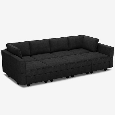 Belffin Modular Terry Sleeper Sofa with Storage Seat (8 Seats + 8 Sides)