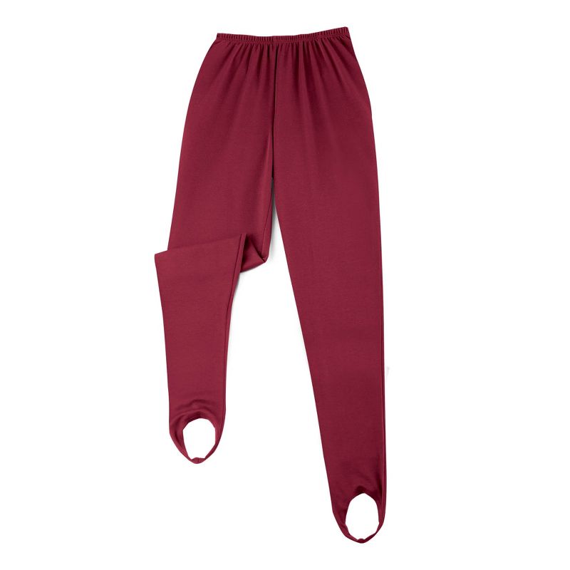 Collections Etc Classic Tapered Leg Stirrup Pants, 2 of 4